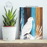 Kiwiana Wall Art - Rectangle: Kea (Small) - Rectangles