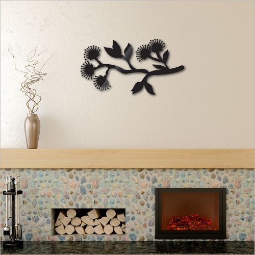 Kiwiana Wall Art - Pohutukawa Branch - Kiwiana Wall Art