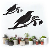 Kiwiana Wall Art - Tui on Kowhai (Small)