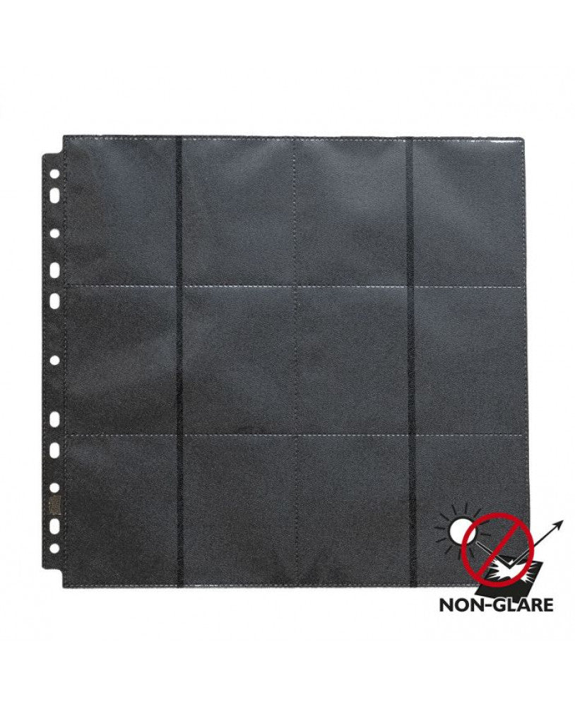 Dragon Shield: Binder Pages  - 24-Pocket Display  - Black