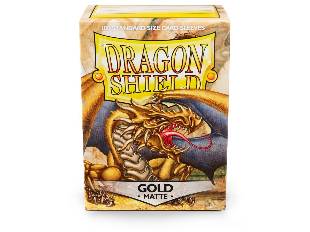 Dragon Shield: Sleeves  - Matte  - Gold