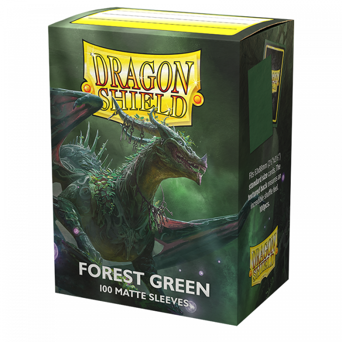 Dragon Shield: Sleeves  - Matte  - Forest Green