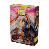 Dragon Shield: Japanese Size Sleeves  - Brushed Art  - Valentine Dragon 2023