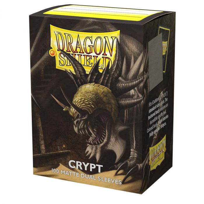 Dragon Shield: Sleeves  - Matte Dual  - Crypt (Neonen)