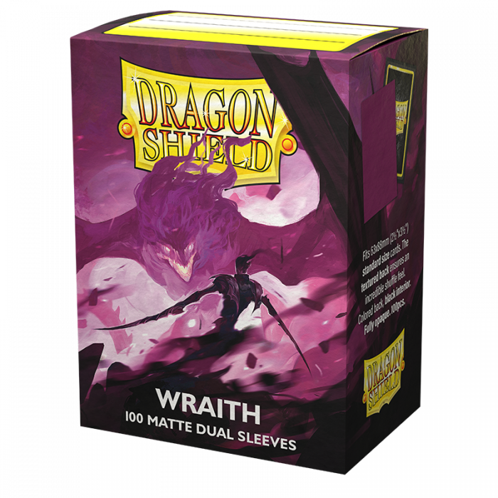 Dragon Shield: Sleeves  - Matte Dual  - Wraith (Alaric, Chaos Wraith)