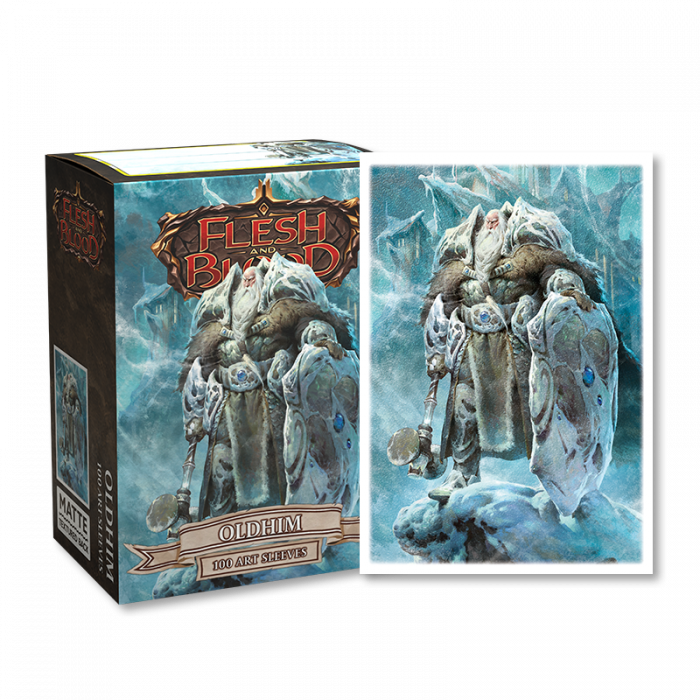 Dragon Shield: Sleeves  - Matte Art  - Flesh and Blood: Oldhim