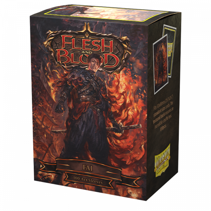 Dragon Shield: Sleeves  - Matte Art  - Flesh and Blood: Uprising Fai