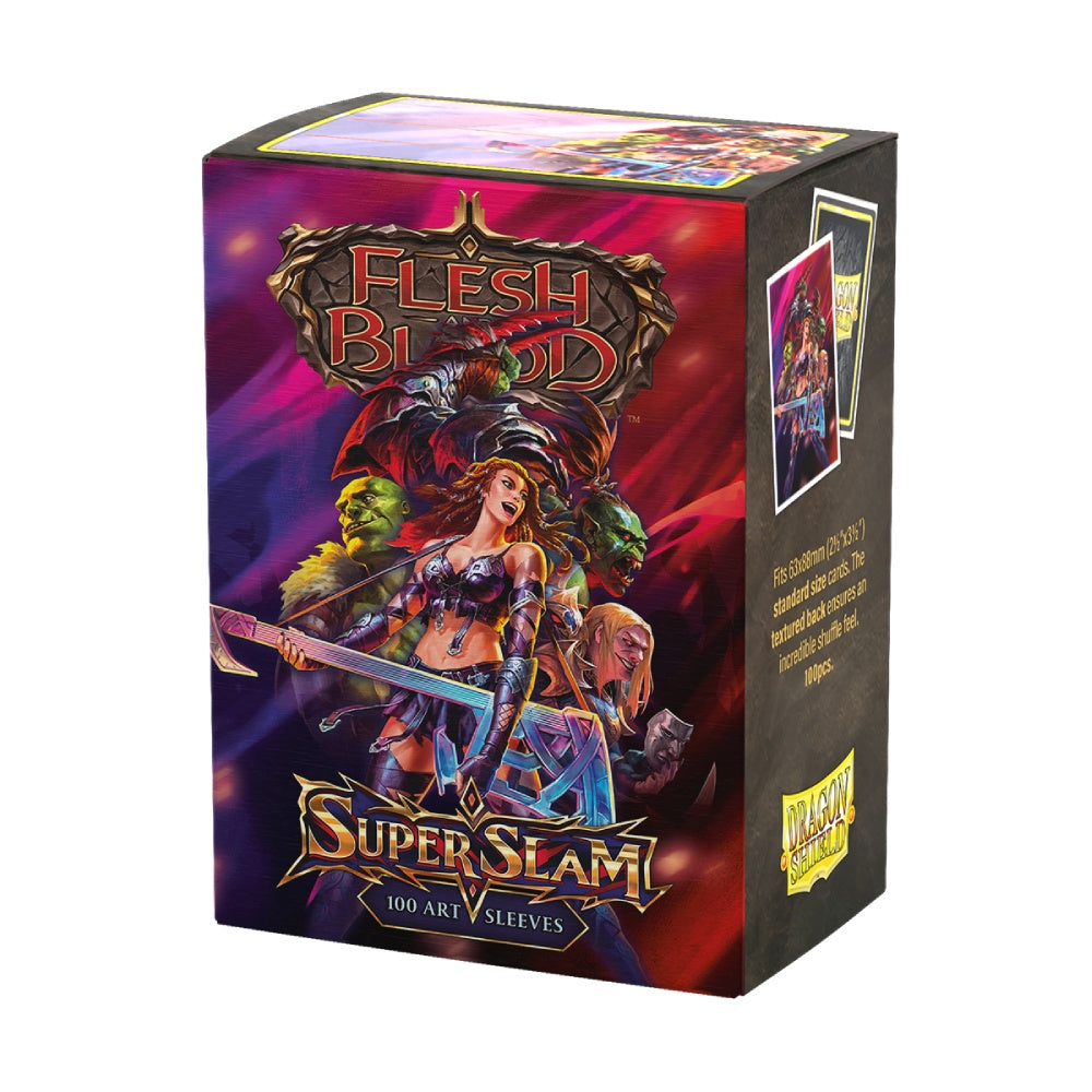 Dragon Shield: Sleeves  - Matte Art  - Flesh and Blood: Super Slam