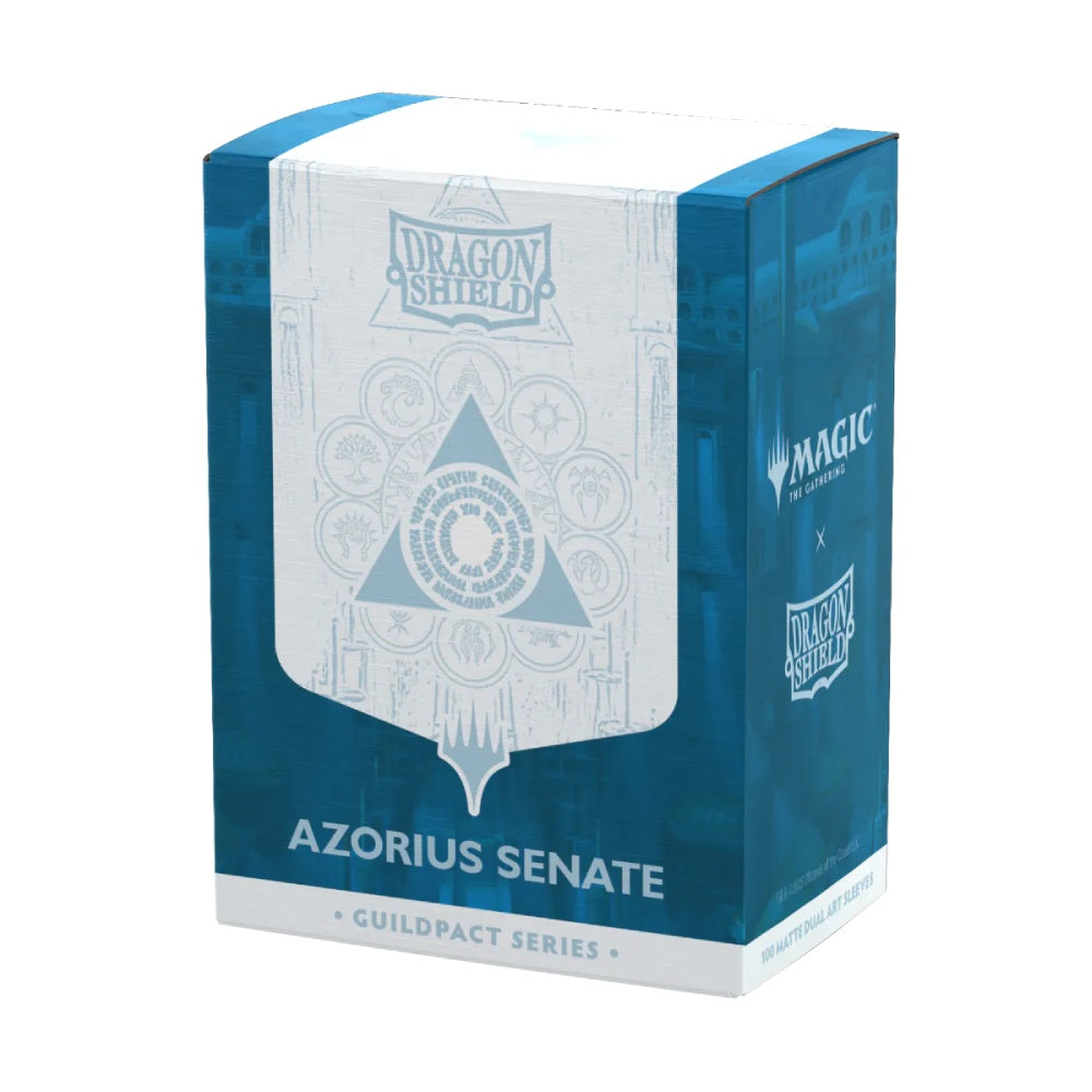 Dragon Shield: Sleeves  - Matte Dual Art  - MTG Guildpact Series: Azorius Senate