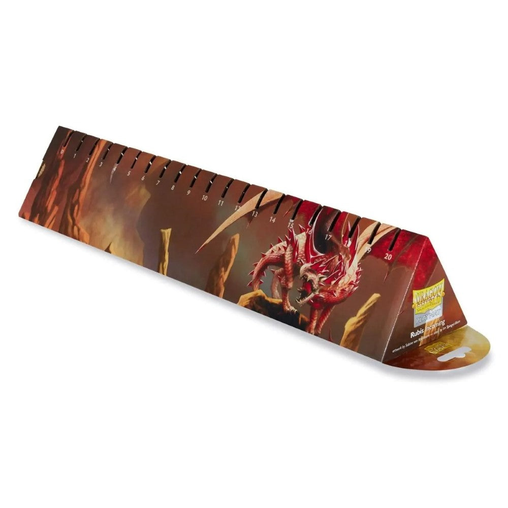 Dragon Shield: Playmat  - Case & Coin  - Ruby (Rubis, Incoming)