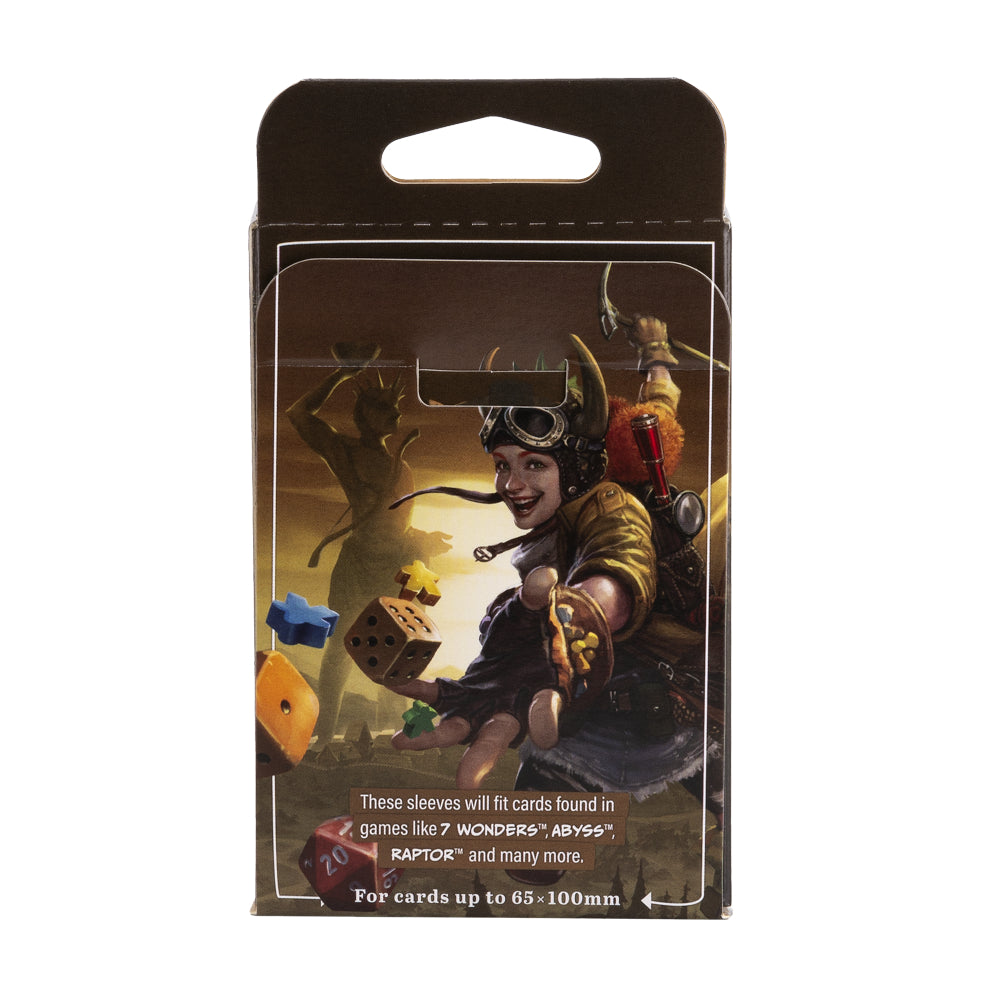 Dragon Shield: Board Game Sleeves  - Clear Non-Glare  - Extra Large