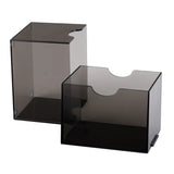 Dragon Shield: Deck Box - Strongbox - Clear: Black - Card Sleeves