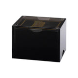Dragon Shield: Deck Box - Strongbox - Clear: Black - Card Sleeves