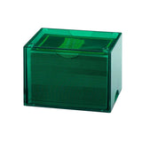 Dragon Shield: Deck Box - Strongbox - Clear: Green - Card Sleeves