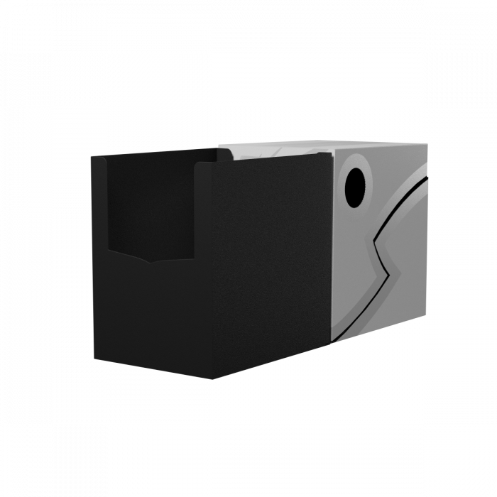 Dragon Shield: Deck Box  - Double Shell  - Ashen White/Black
