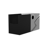 Dragon Shield: Deck Box  - Double Shell  - Ashen White/Black