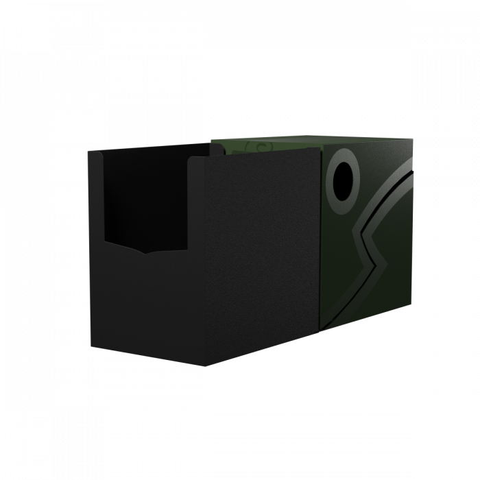 Dragon Shield: Deck Box  - Double Shell  - Forest Green/Black