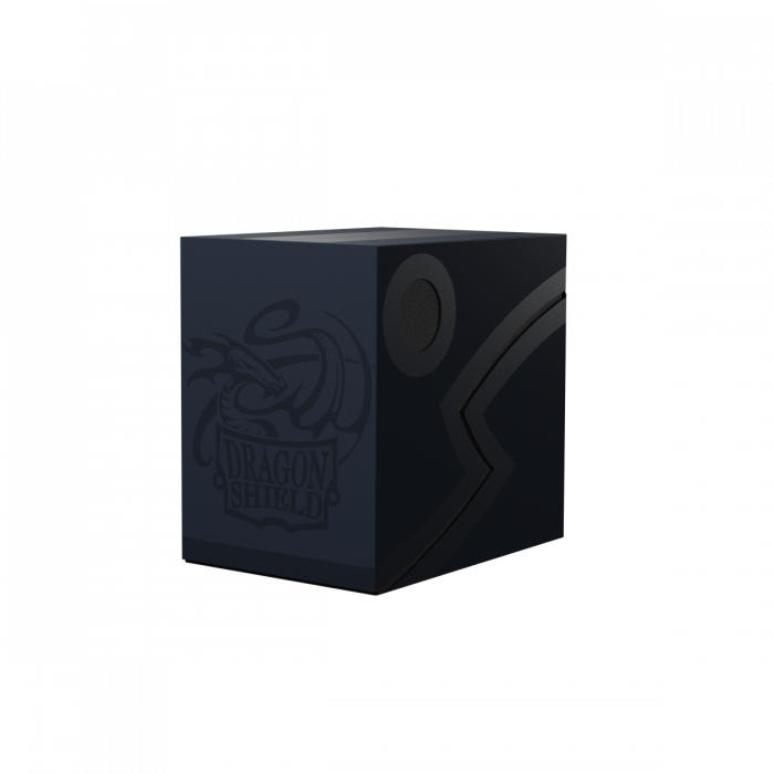 Dragon Shield: Deck Box  - Double Shell  - Midnight Blue/Black