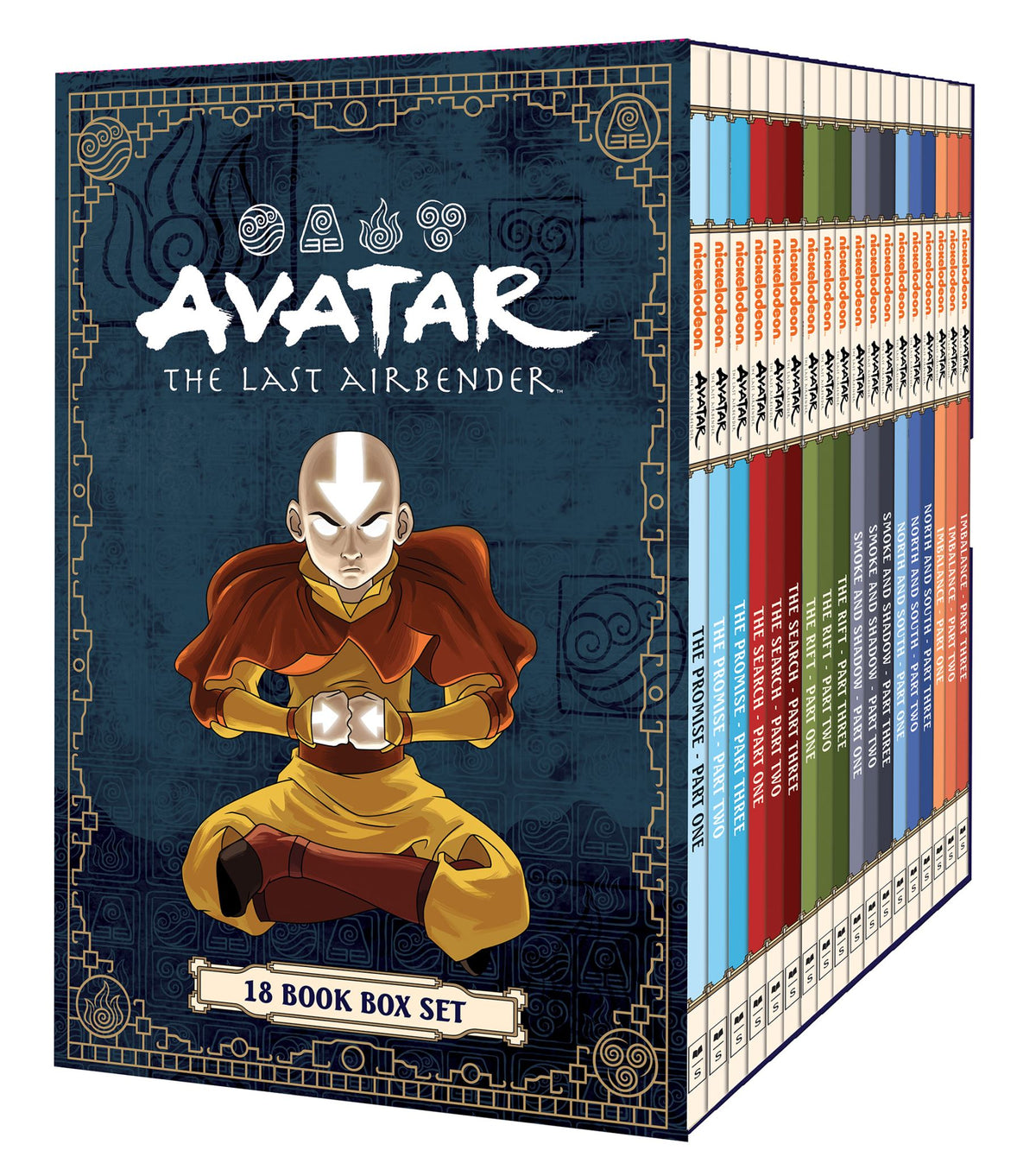 Avatar the Last Airbender: 18 Book Box Set - Nickelodeon