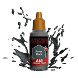 Army Painter - Warpaints Air - Raven Black Acrylic Paint 18ml