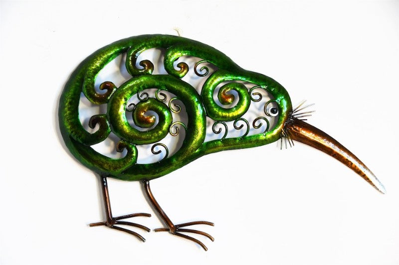 Koru Kiwi - Green - Wall Hanging - CLEARANCE PRICE