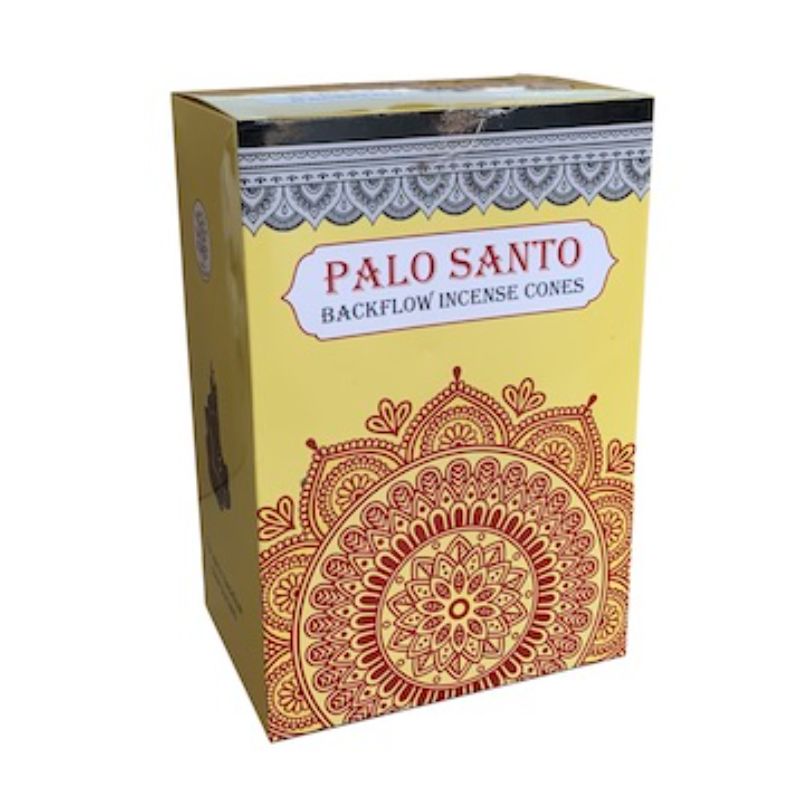 Sacred Tree Palo Santo Backflow Cones  Pack of 12