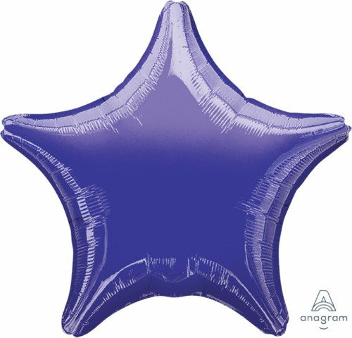 Foil Balloon - Standard Star Xl Metallic Purple