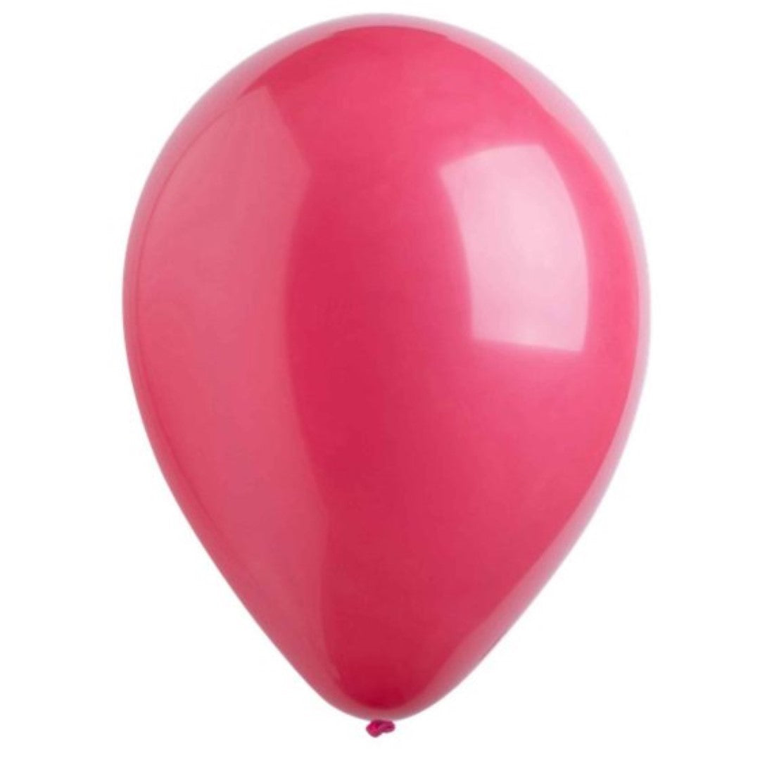 Latex Balloons 30cm Bulk Pack 200CT Fashion Burgundy - Pack of 200