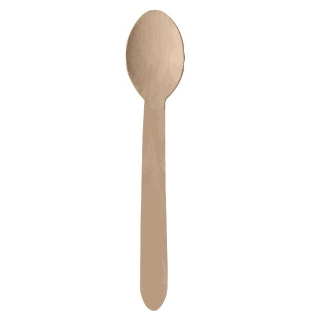 Pack of 20 eco-friendly wooden spoons, perfect for mixing and serving, heat-resistant and non-stick design.