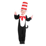 Costume Dr. Seuss The Cat in the Hat Jumpsuit 6-8 Years