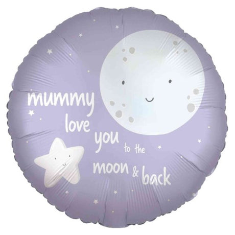 Illuminated 45cm Mother's Day Moon S40, perfect for celebrating love and adding a magical touch to any space.