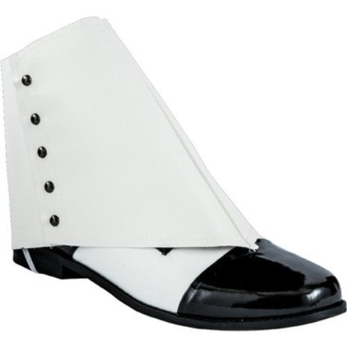 Roaring 20's Gangster White Spats - Pack of 2
