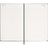 2027 Moleskine Daily Hardcover Large Myrtle Green 12-Month Diary