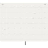 2027 Moleskine Monthly Softcover Large Black 12-Month Diary