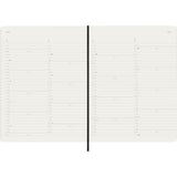 2027 Moleskine Monthly Softcover XL Black 12-Month Diary