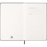 2027 Moleskine Professional Weekly Vertical Hardcover Large Black 12-Month Diary