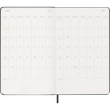 2027 Moleskine Weekly With Notes Hardcover Large Black 12-Month Diary