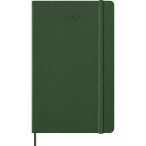 2027 Moleskine Weekly With Notes Hardcover Large Myrtle Green 12-Month Diary