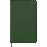 2027 Moleskine Weekly With Notes Hardcover Large Myrtle Green 12-Month Diary