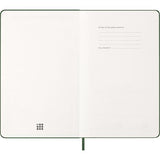 2027 Moleskine Weekly With Notes Hardcover Large Myrtle Green 12-Month Diary