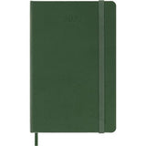 2027 Moleskine Weekly With Notes Hardcover Pocket Myrtle Green 12-Month Diary