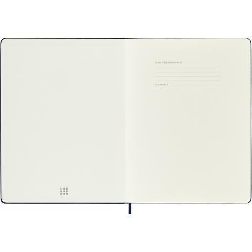 2027 Moleskine Weekly With Notes Hardcover XL Sapphire Blue 12-Month Diary
