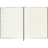 2027 Moleskine Weekly With Notes Hardcover XL Sapphire Blue 12-Month Diary