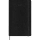 2027 Moleskine Weekly With Notes Softcover Large Black 12-Month Diary