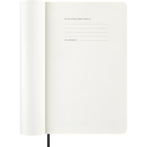 2027 Moleskine Weekly With Notes Softcover Large Black 12-Month Diary