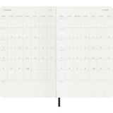 2027 Moleskine Weekly With Notes Softcover Large Black 12-Month Diary