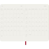 2027 Moleskine Weekly With Notes Softcover Pocket Scarlet Red 12-Month Diary