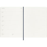 2027 Moleskine Weekly With Notes Softcover XL Sapphire Blue 12-Month Diary