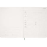 2027 Moleskine Essential Softcover Weekly Vertical XXL Myrtle Green Planner