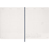 2027 Moleskine Essential Softcover Weekly Vertical XXL Sapphire Blue Planner